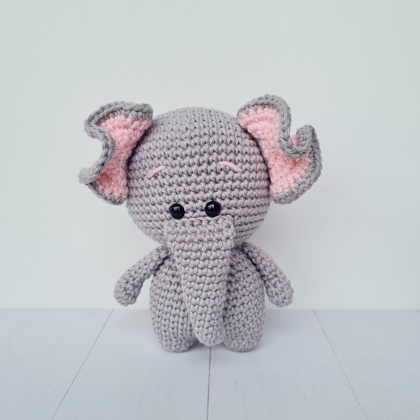 Crocheted Baby Elephant