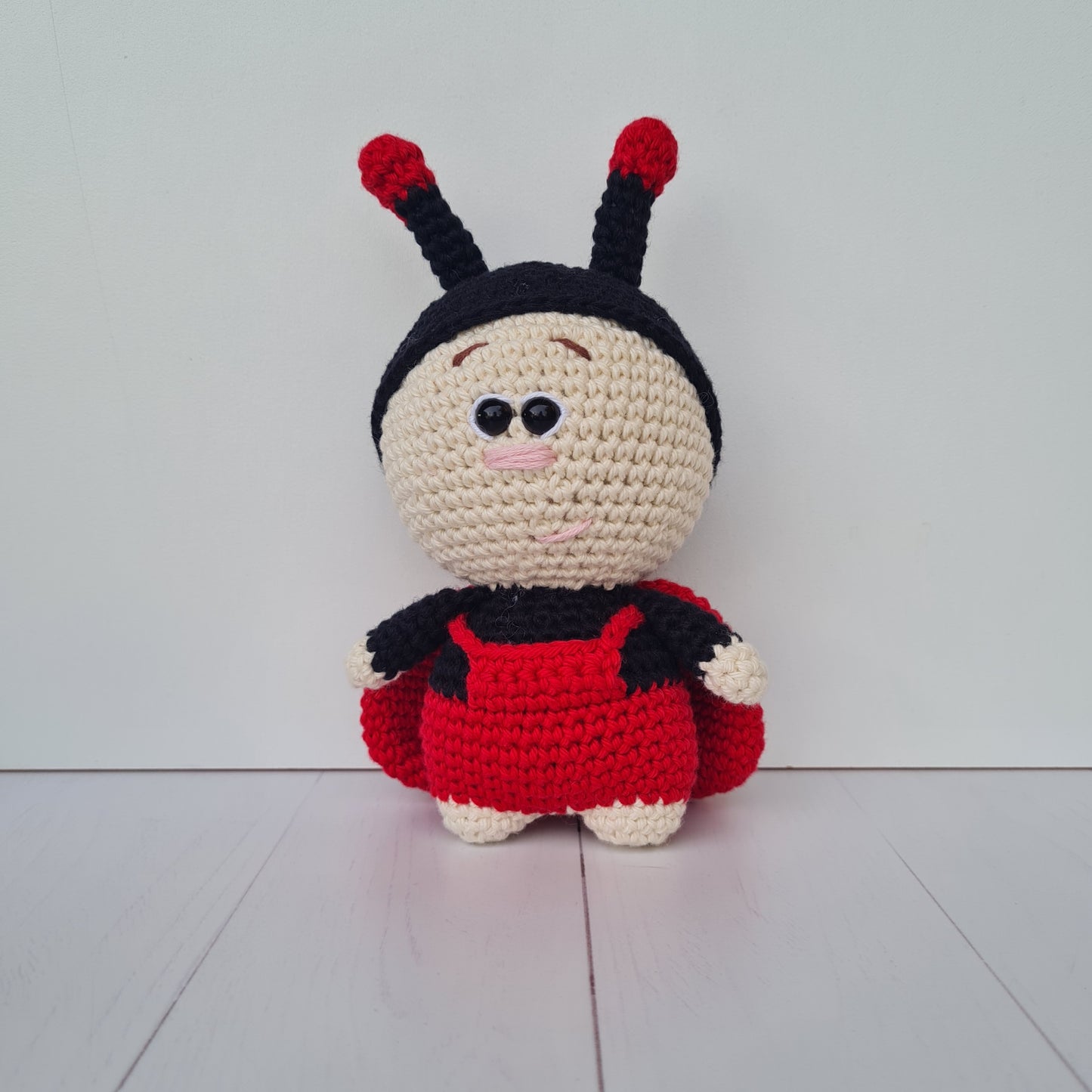 Crocheted Baby Ladybug