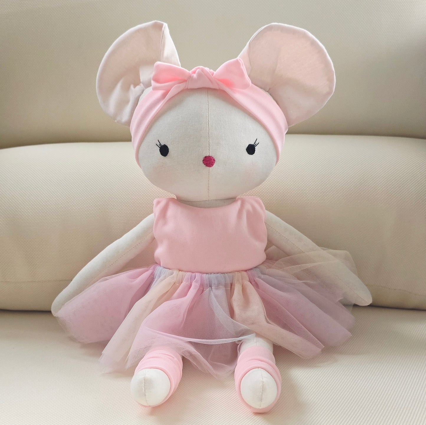Handmade Ballerina Mouse